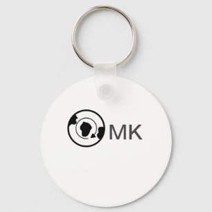 Black world globe add name monogram travel details keychain