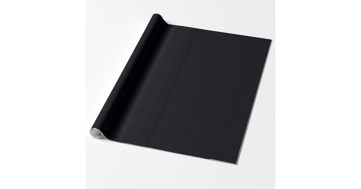 Black Wrapping Paper | Zazzle