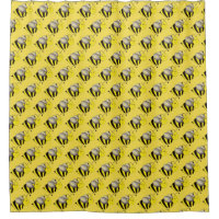 Black Yellow Cartoon Bee Bumblebee Honeybee