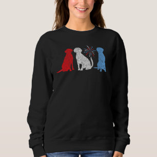 Black Yellow Chocolate Fox Red Lab Silver Patrioti Sweatshirt