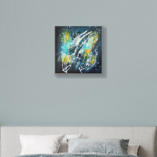 Black Yellow Design Abstract Table Wood Photo Tile