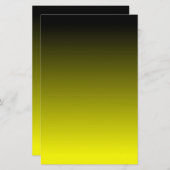 Black Yellow Ombre (Front/Back)