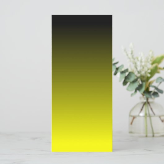 Black Yellow Ombre (Standing Front)