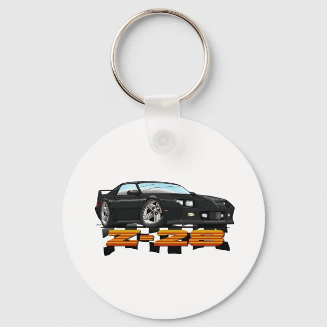 Black_Z28_3G Keychain (Front)