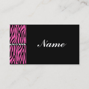 Black Zebra Business Card