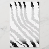 Black Zebra Print Pattern. (Front)