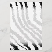 Black Zebra Print Pattern. (Back)