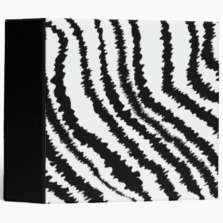 Zebra 3 Ring Binders | Zazzle