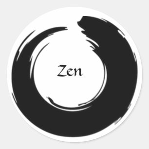 Black Zen Sticker