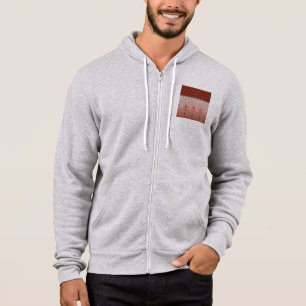 Black Zip Up Hoodie Graphic Oversized Style