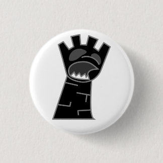 Black Zombie Rook Button