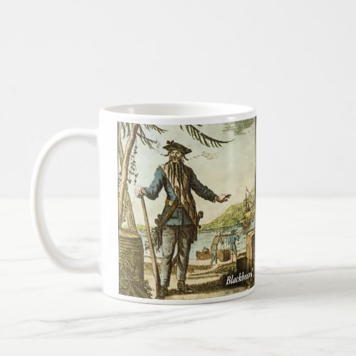 Blackbeard Historical Mug