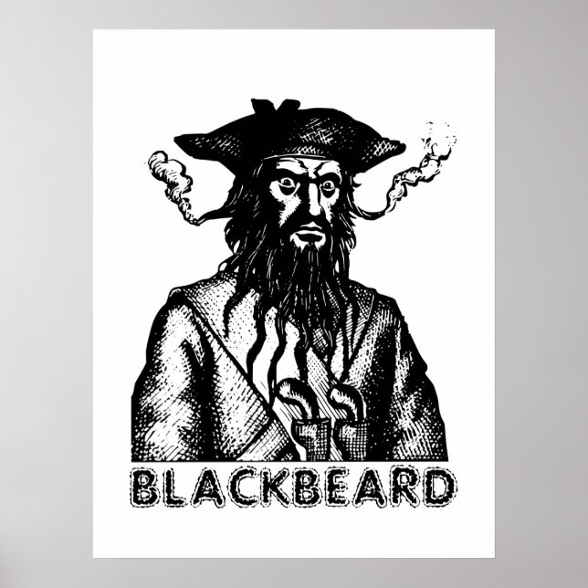 Blackbeard Poster (Front)