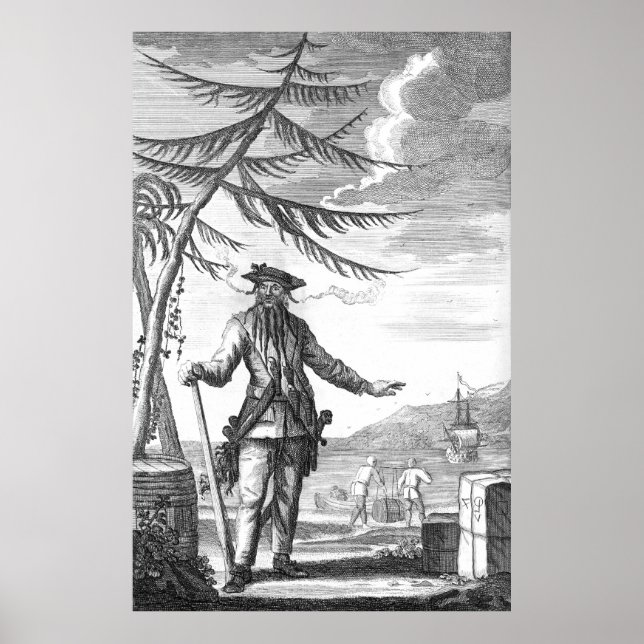 Blackbeard Poster (Front)