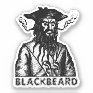 Blackbeard Sticker