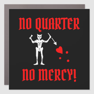 Blackbeard the Pirate (Edward Teach) Car Magnet