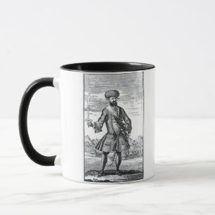 Blackbeard the Pirate, from 'A General History of Mug