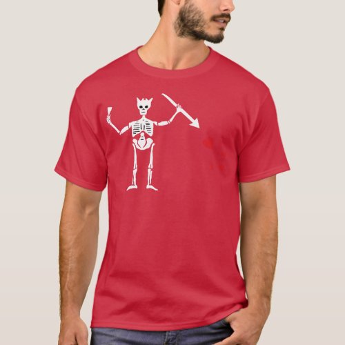 Blackbeards Flag Skeleton T_Shirt