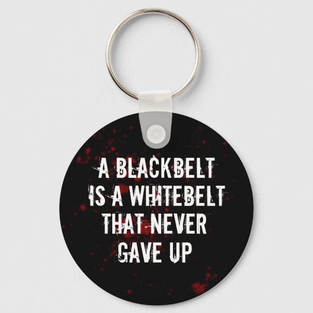 Blackbelt Keychain (Front)