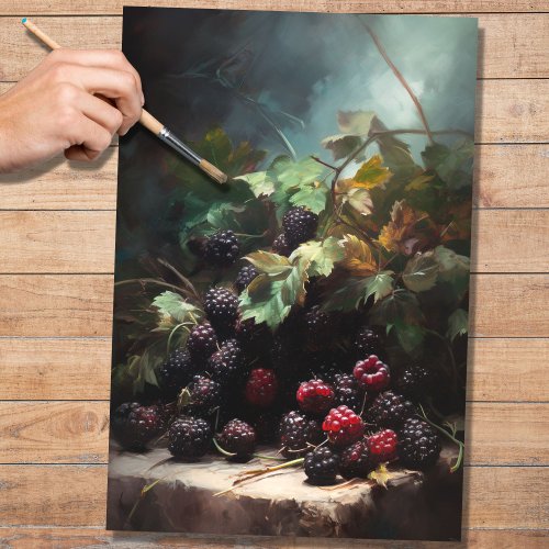 Blackberries 4 Decoupage Paper