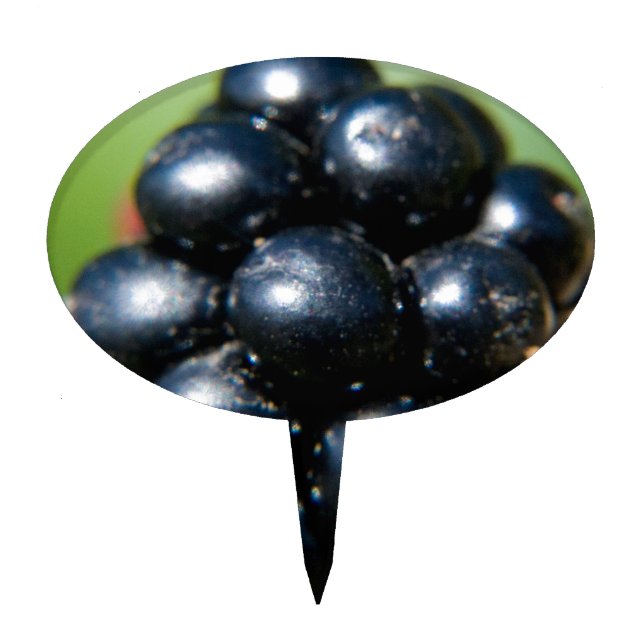 Blackberries Cake Topper (Front)