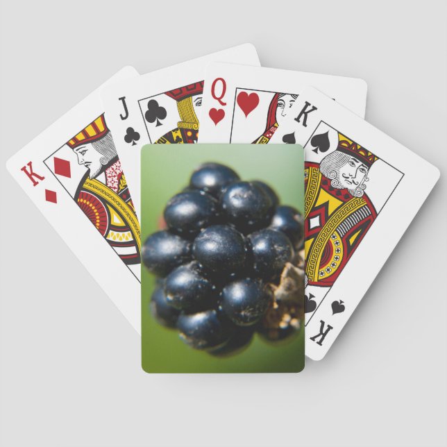 Blackberries Poker Cards (Back)