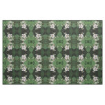 Blackberry Flowers Floral Patterned Fabric