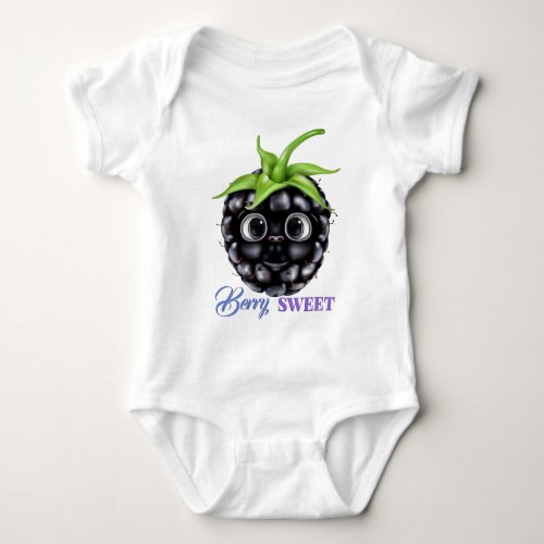 Blackberry Fruit Baby Bodysuit