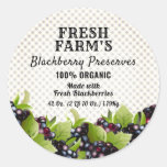 Blackberry Fruit Canning | Jam Label