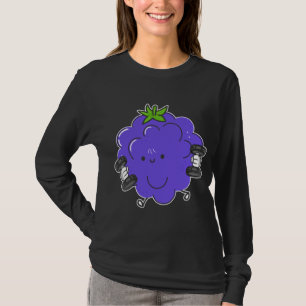 Blackberry, Fruit Costume Workout Bodybuilding Lif T-Shirt