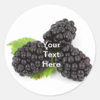 Blackberry Jam Label