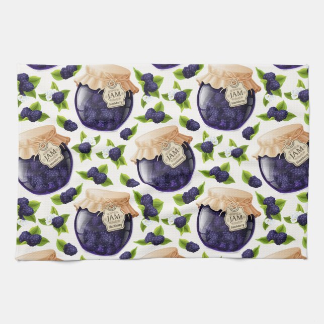 Blackberry Jam Towel (Horizontal)