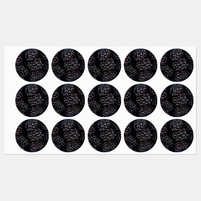 Blackberry Labels (Sheet)