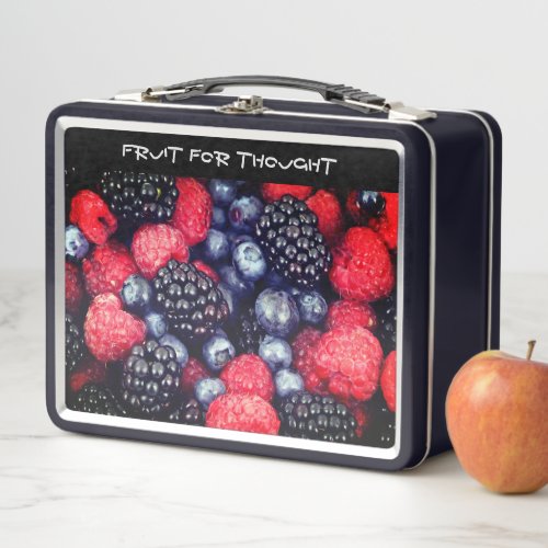 Blackberry Mix it up _ Metal Lunch Box