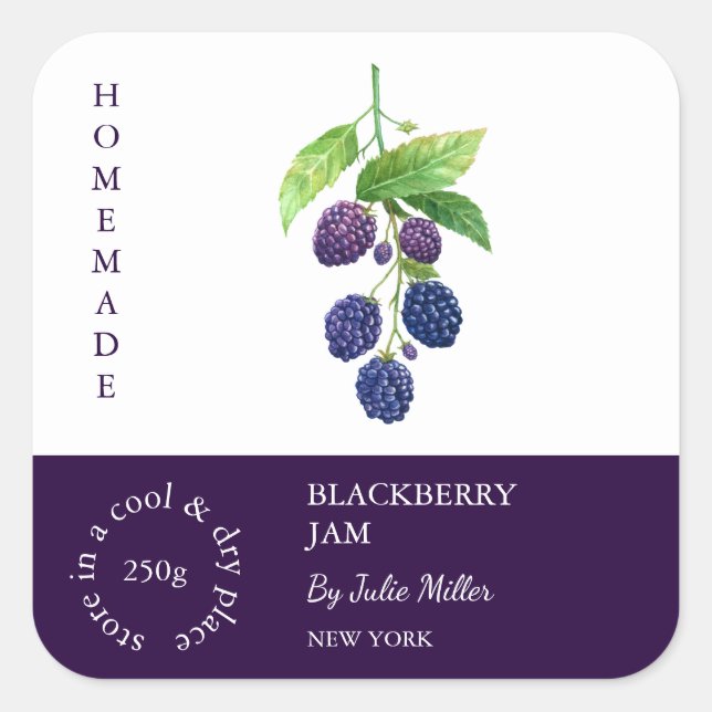 Blackberry Small Business Label (Front)