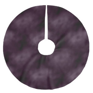 Blackberry Wine Pattern Brushed Polyester Tree Skirt