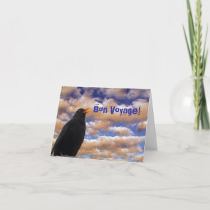 Blackbird Bon Voyage card