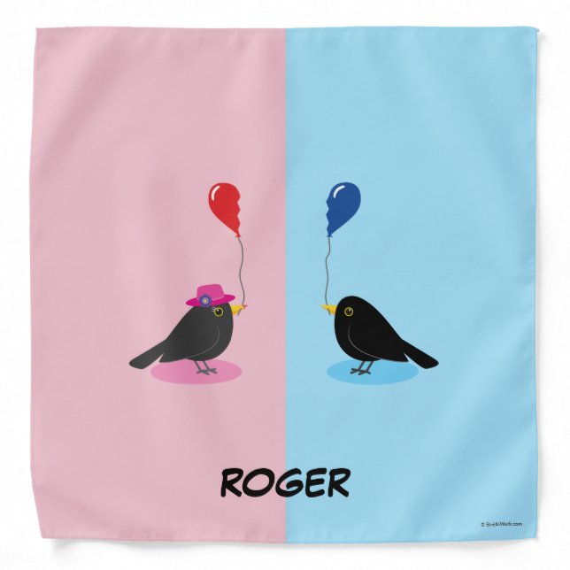 Blackbird Finding Your Other Half Bandana (Front)
