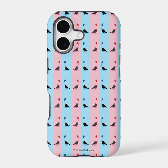 Blackbird Finding Your Other Half Iphone Case (Back)