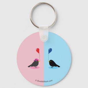 Blackbird Finding Your Other Half Keychain