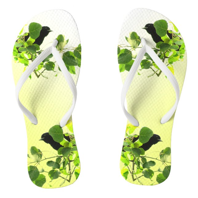 Blackbird Flip Flops (Footbed)