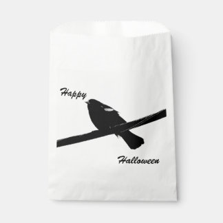 Blackbird Happy Halloween Favor Bags