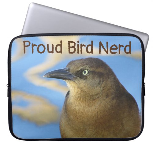 Blackbird Hobby Birdwatcher Proud Bird Nerd Laptop Sleeve