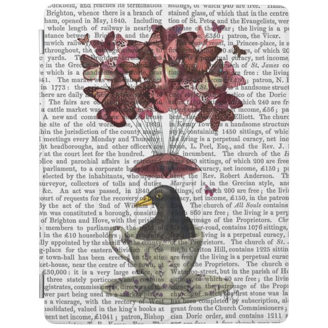 Blackbird In Teacup iPad Air Cover (Front)