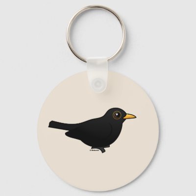 Blackbird Keychain