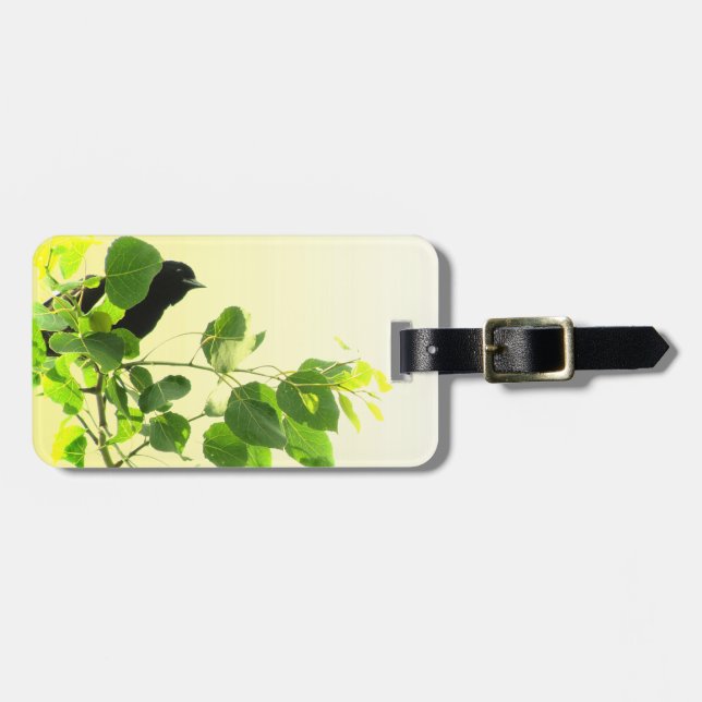 Blackbird Luggage Tag (Front Horizontal)