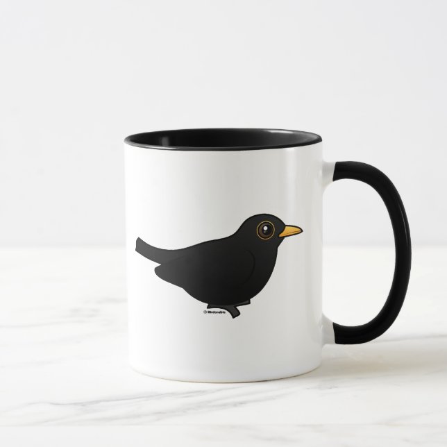 Blackbird Mug (Right)