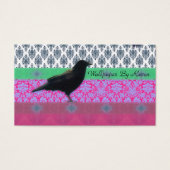 Blackbird On Colorful Damask (Front)