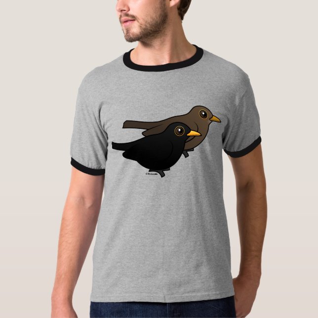Blackbird Pair T-Shirt (Front)