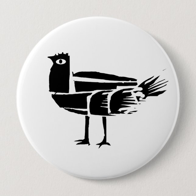 *BlacKbird* Pinback Button (Front)